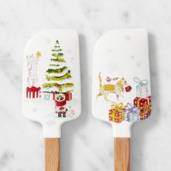 Williams Sonoma Dog &amp; Cat Enthusiast Mini Spatulas, Set of 2