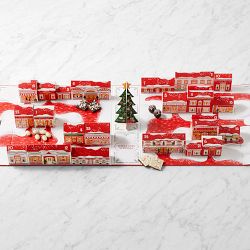 Williams Sonoma Peppermint Bark Enchanted Village Advent Calendar