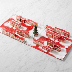 Williams Sonoma Peppermint Bark Enchanted Village Advent Calendar