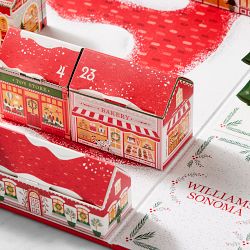Williams Sonoma Peppermint Bark Enchanted Village Advent Calendar