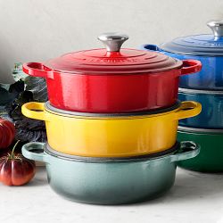 Le Creuset Signature Enameled Cast Iron Round Wide Dutch Oven, 3.5-Qt.