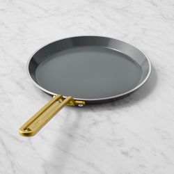 GreenPan™ Stanley Tucci™ Ceramic Nonstick Crepe & Omelette Pan, 10", Espresso
