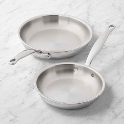 GreenPan™ Premiere Stainless-Steel Fry Pan, Set of 2