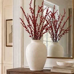 Faux Berry Sprau Branch, 41", Set of 3