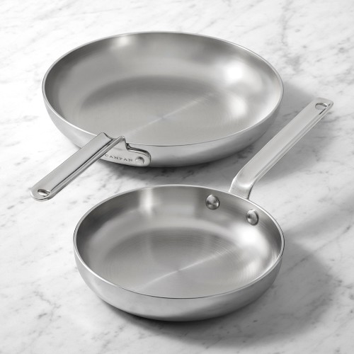 SCANPAN TSS+ S Stainless-Steel Fry Pan, Set of 2 Simolary simolary.com