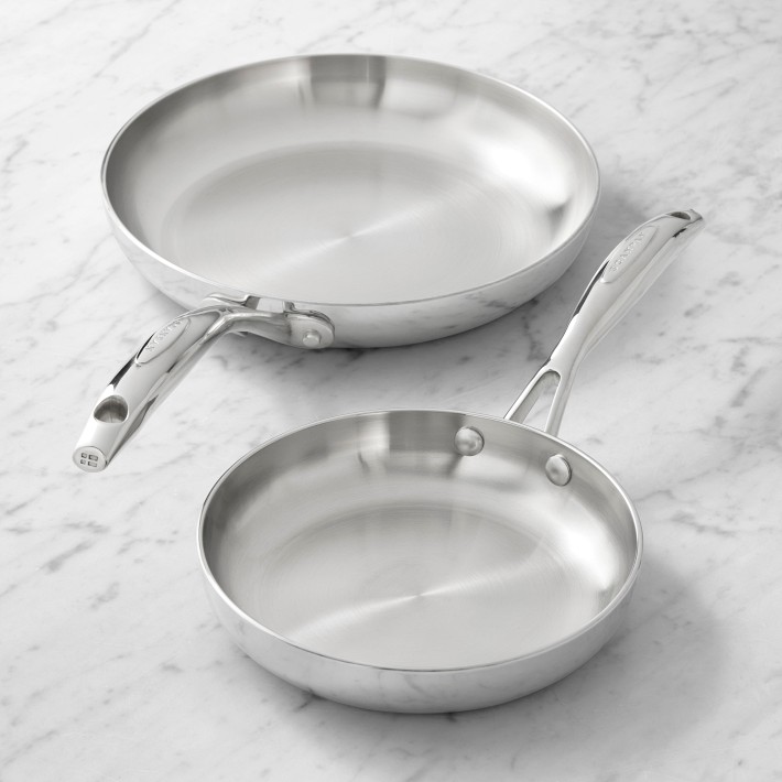 SCANPAN HaptIQ Nonstick Frying Pans - Set of 2 - 8-Inch & 10-Inch