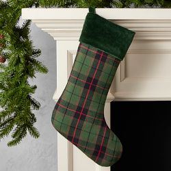 Green Tartan Stocking