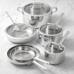 SCANPAN® TSS+ S Stainless-Steel 10-Piece Cookware Set