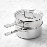 All-Clad D5 Polished Stainless-Steel Saucepan with Double Boiler Insert, 3-Qt Simolary simolary.com 12