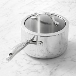 SCANPAN® HaptIQ S Stainless-Steel Saucepan, 2.75-Qt.