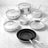 Hestan ProBond Luxe Professional Clad Stainless-Steel Mixed Material 13-Piece Cookware Set Simolary simolary.com 7
