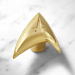 Le Creuset x Star Trek Starfleet Delta Knob, Light Gold