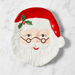 Twas The Night Before Christmas Ceramic Santa Spoon Rest
