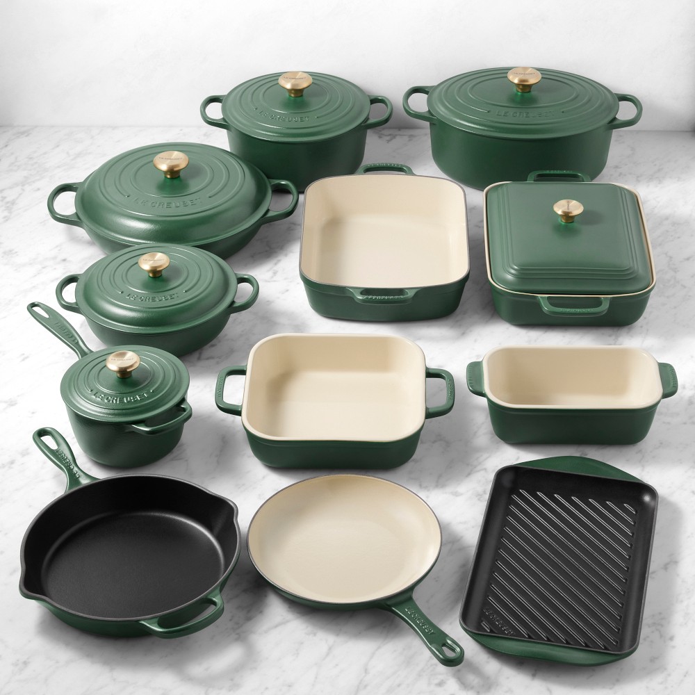 LE CREUSET セット(予約済み) Le Creuset Signature 18-Piece Cookware Set | Williams Sonoma
