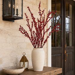 Faux Berry Sprau Branch, 41", Set of 3