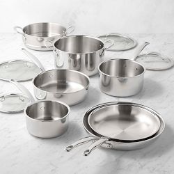 GreenPan™ Premiere Stainless-Steel 11-Piece Cookware Set