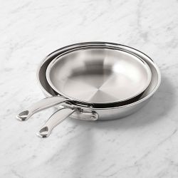 GreenPan™ Premiere Stainless-Steel Fry Pan, Set of 2