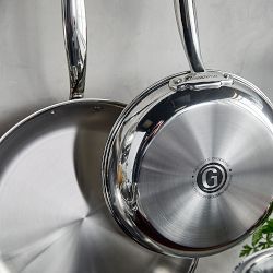GreenPan™ Premiere Stainless-Steel Fry Pan, Set of 2