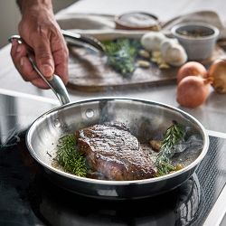 GreenPan™ Premiere Stainless-Steel Fry Pan, Set of 2