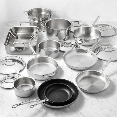 Hestan ProBond Luxe Professional Clad Stainless-Steel Mixed Material 17-Piece Cookware Set Simolary simolary.com 8
