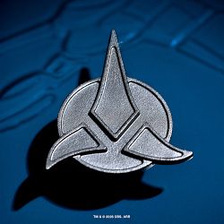 Le Creuset x Star Trek Klingon Trefoil Knob, Brushed Black