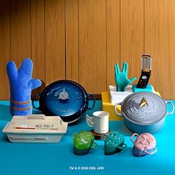 Le Creuset x Star Trek Starfleet Delta Knob, Light Gold