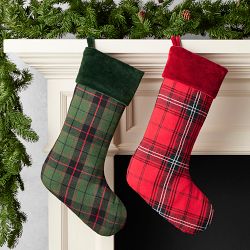 Red Tartan Stocking