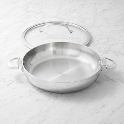 SCANPAN® HaptIQ S Stainless-Steel Chefs Pan, 5.5-Qt