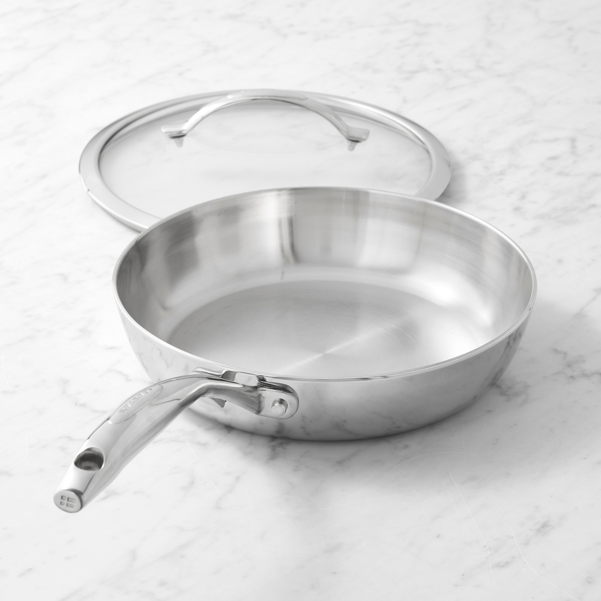 SCANPAN HaptIQ S Stainless-Steel Sauté Pan, 2.75-Qt Sansujyuku sansujyuku.com