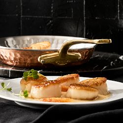 Fresh Hokkaido Sea Scallops, 1-lb