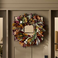 Pheasant Feather Live Wreath