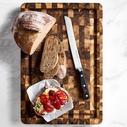 Williams Sonoma End-Grain Cutting &amp; Carving Board, Acacia