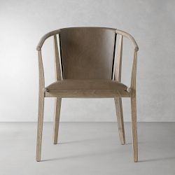 Sutton Woven Leather Armchair