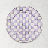 MacKenzie-Childs Violet Check Platter Simolary simolary.com 7