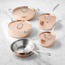 Samuel Groves Copper 10-Piece Cookware Set