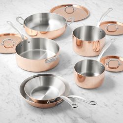 Samuel Groves Copper 10-Piece Cookware Set