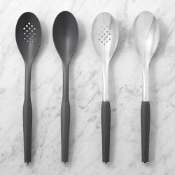 Williams Sonoma Prep Spoons, Set of 4, Gray