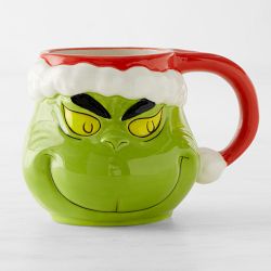 Grinch Figural Mug, Set of 2