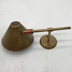 OPEN BOX: CHIP AND DENT Harvey Cordless Sconce, Single, Antique Brass