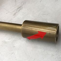 OPEN BOX: CHIP AND DENT Harvey Cordless Sconce, Single, Antique Brass