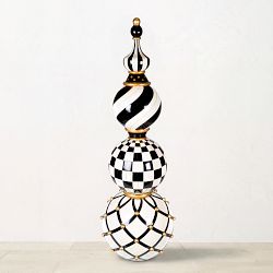 MacKenzie-Childs Courtly Check Trophy Topiary, 52"