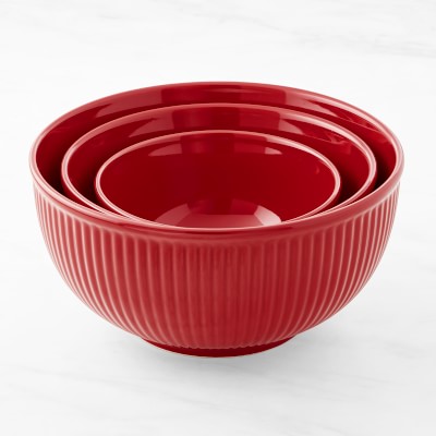Ribbed Ceramic Mixing Bowls, Set of 3 Simolary simolary.com 9