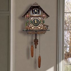 Engstler Battery-Operated Cuckoo Clock, Deer