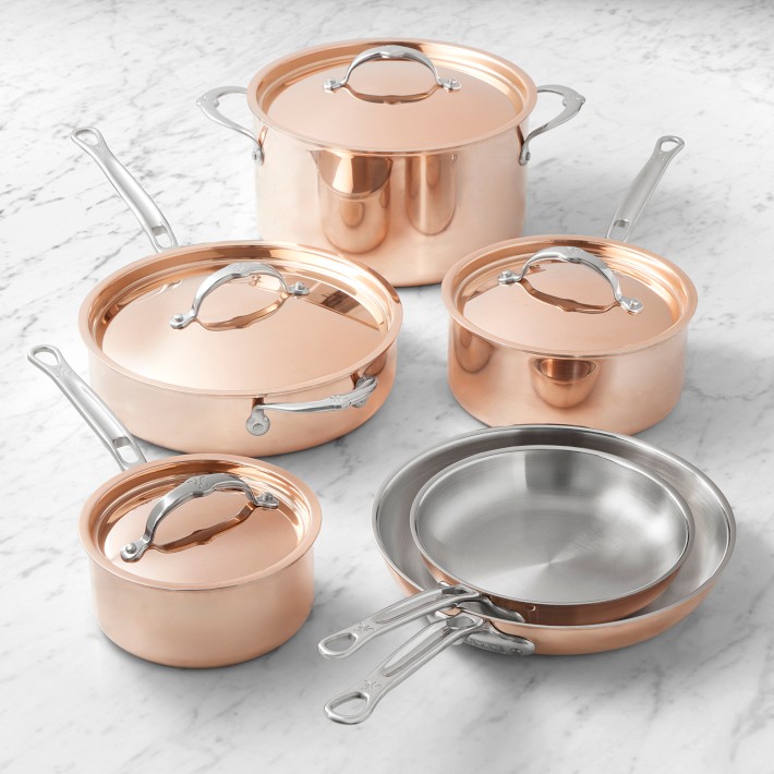 Hestan CopperBond Aura 10-Piece Cookware Set | Williams Sonoma