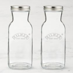 Kilner Juice and Sauce Bottles, 34oz, Set of 2