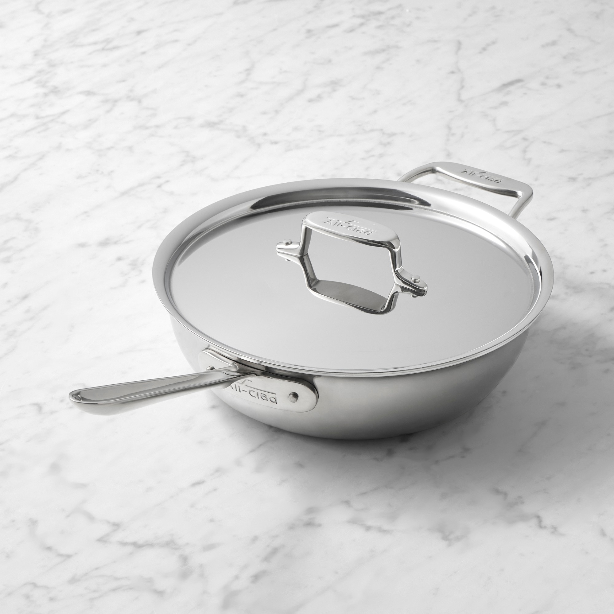 All-Clad D5 Polished Risotto Pan, 4-Qt Sansujyuku sansujyuku.com