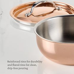Hestan CopperBond Aura™ Saucier, 2-Qt