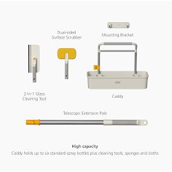 Joseph Joseph CleanTech Cleaning Tool Caddy Set