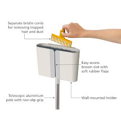 Joseph Joseph CleanTech WallMounted Broom