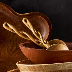 Live Edge Teak Bowls